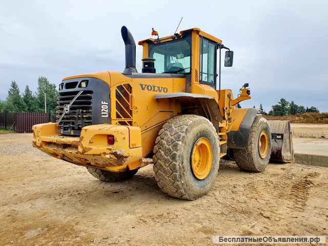 Volvo L120F б/у фронтальный погрузчик карьерный 4м3