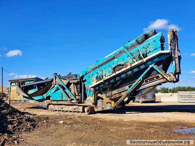 Мобильный грохот б/у Powerscreen Chieftain 2100X 2018 года