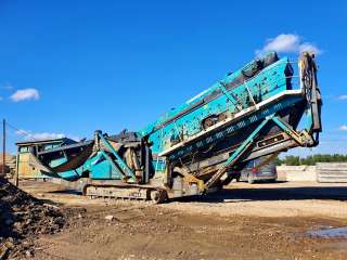 Мобильный грохот б/у Powerscreen Chieftain 2100X 2018 года
