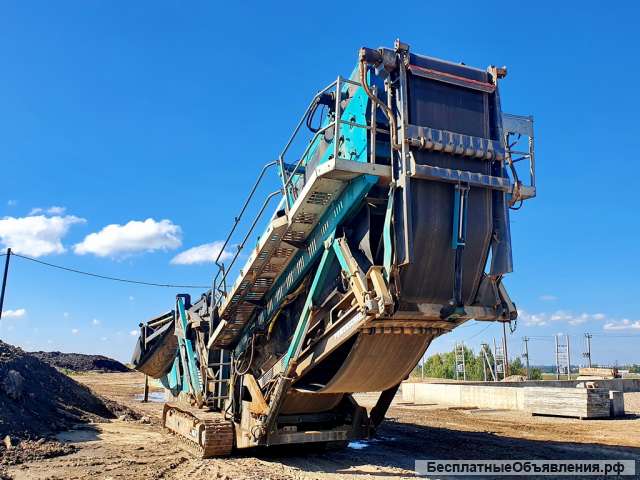 Мобильный грохот б/у Powerscreen Chieftain 2100X 2018 года