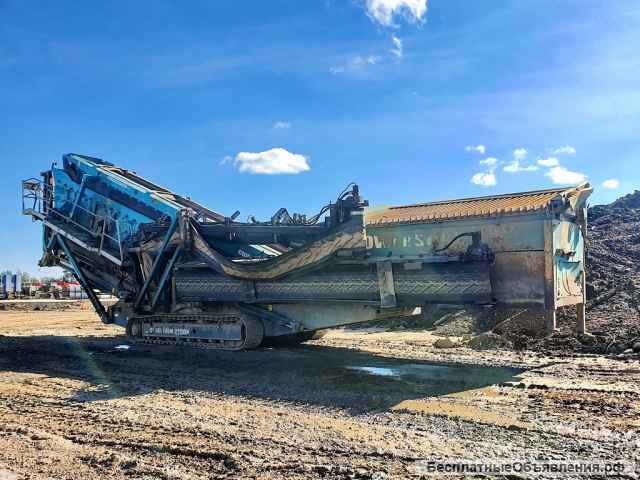 Мобильный грохот б/у Powerscreen Chieftain 2100X 2018 года