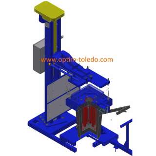 Стенд для сушки и прокалки разливочных ковшей