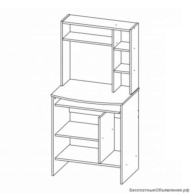 Стол компьютерный, письменный "Юпитер М02" (новый)
