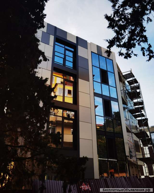 Студию с терррасой и панарамным видом на море в Сочи