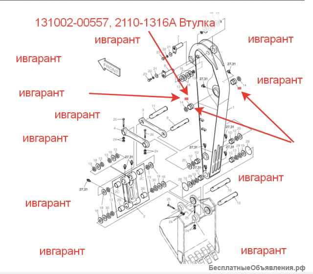 131004-00190A Втулка 131004-00190A