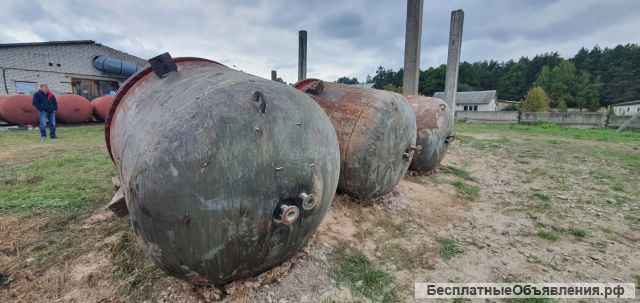 Реактор 3,2м3 (Нержавеющая сталь) с боковой загрузкой