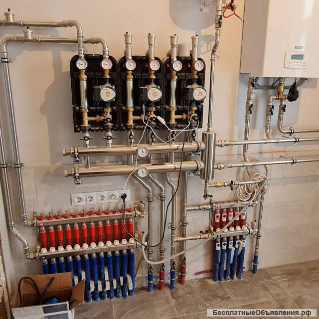 Монтаж отопления под ключ