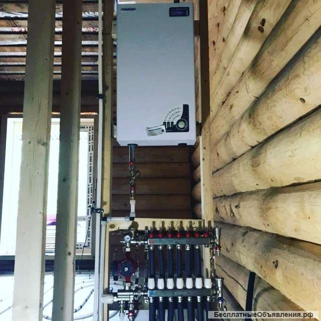 Монтаж отопления в частном секторе