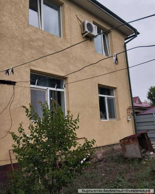 2-этажный дом, участок - 4 сотки, с. Орто-Сай, б/п
