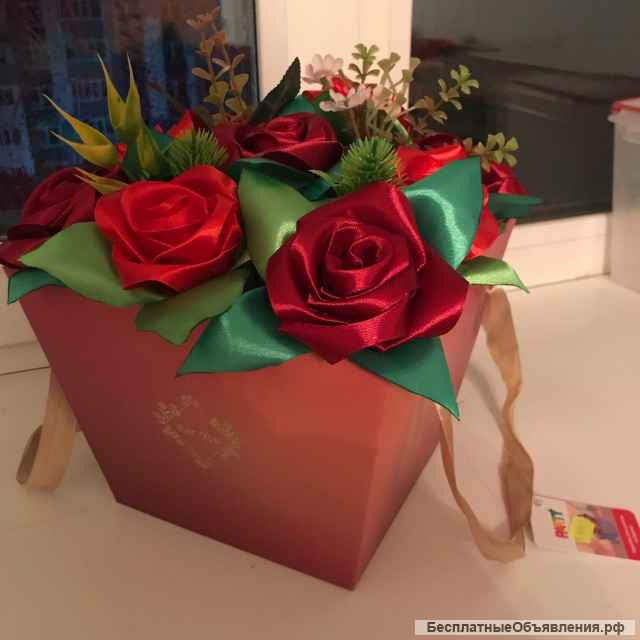 Букеты роз ручной работы на любой праздник