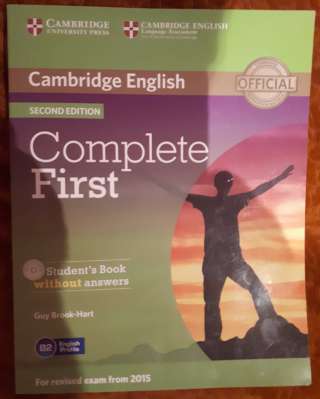 Учебник Complete First c CD диском