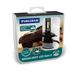 Автолампа H4 12/24V-LED (P43t) 6000K 20/20W Megalight LED GEN II +230 (пу.2 шт.) 93120752