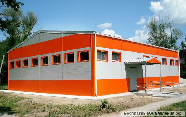 Быстровозводимые конструкции из сэндвич панелей