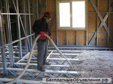 Утепление домов Эковатой