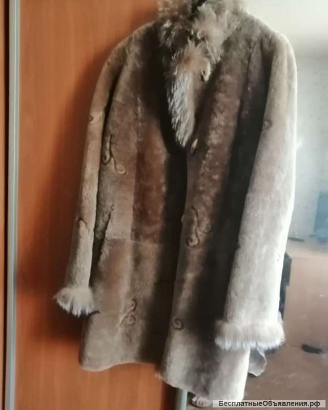 Шуба из мутона