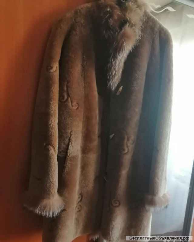 Шуба из мутона