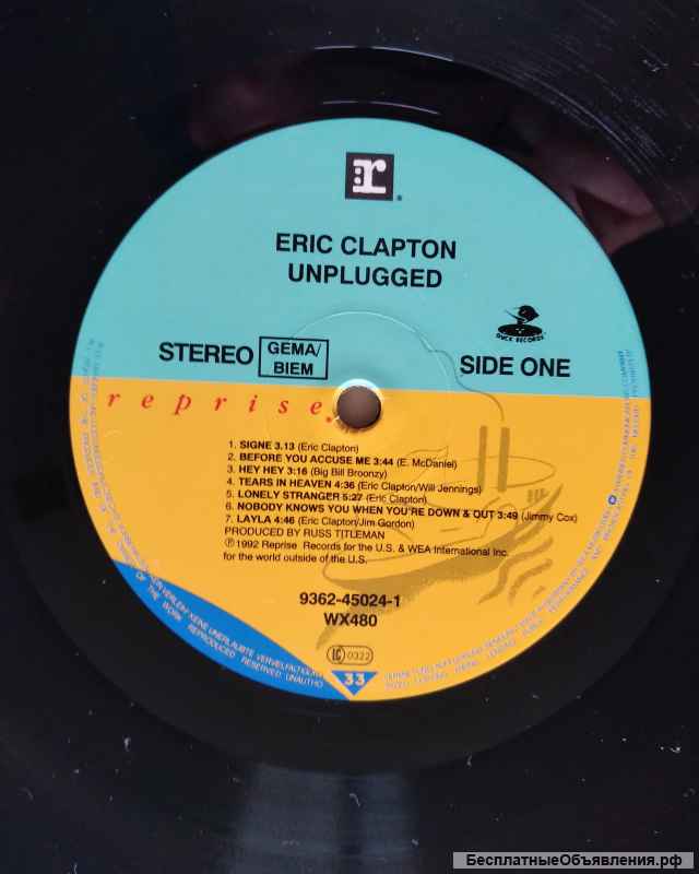 Eric Clapton Unplugged