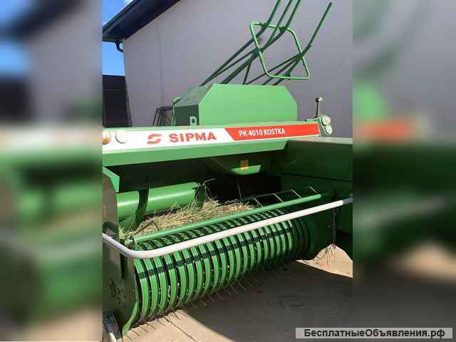 Тюковый пресс Sipma 4010, идеал. сост., макс. опции