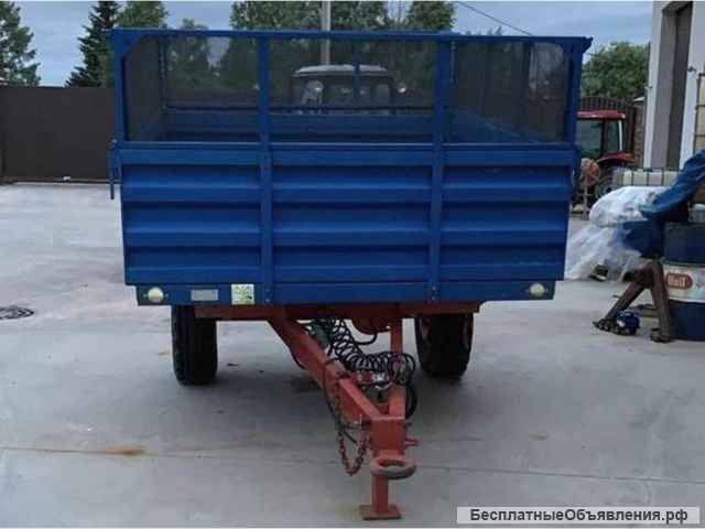 Тракторный прицеп Бурлак 5,8 м3, новый, борта