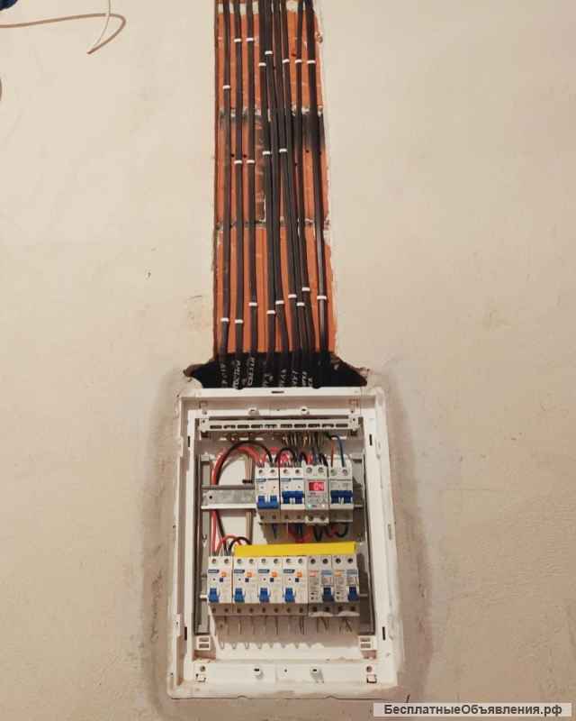 Электрик, электромонтажные работы