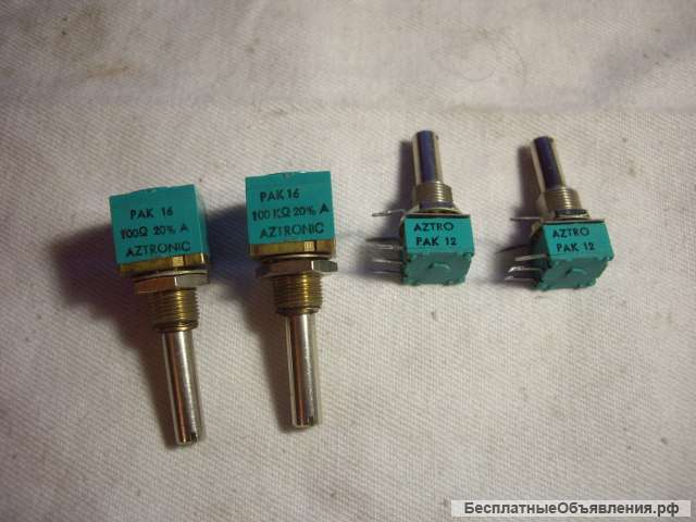 Резисторы переменные AZTRONIC и AZTRO