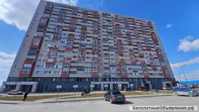 Квартира-студия в Тюмени, ул. Тимофея Чаркова, 28