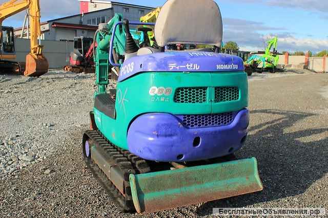 Японский мини-экскаватор KOMATSU PC03-2