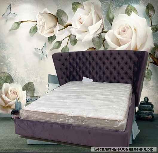 Премиальная кровать Bed Sofia Fabric Enrich