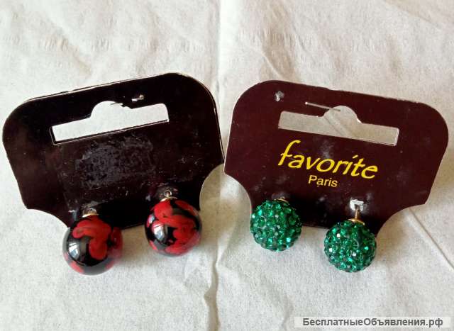 Серьги пусеты