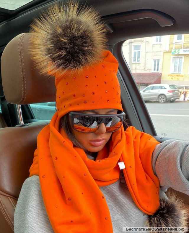 Шапочки, шарф или снуд