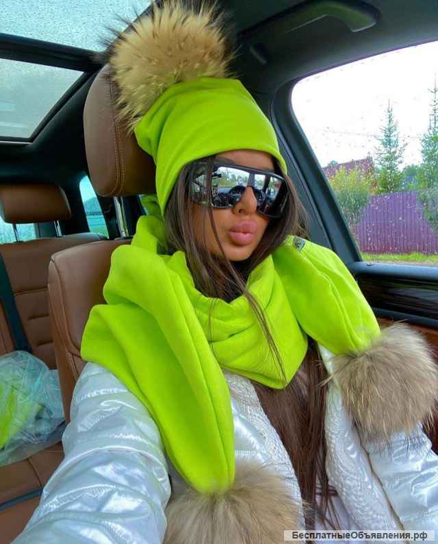 Шапочки, шарф или снуд