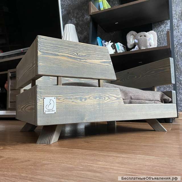 Лежанка в стиле лофт Barbaris для животных