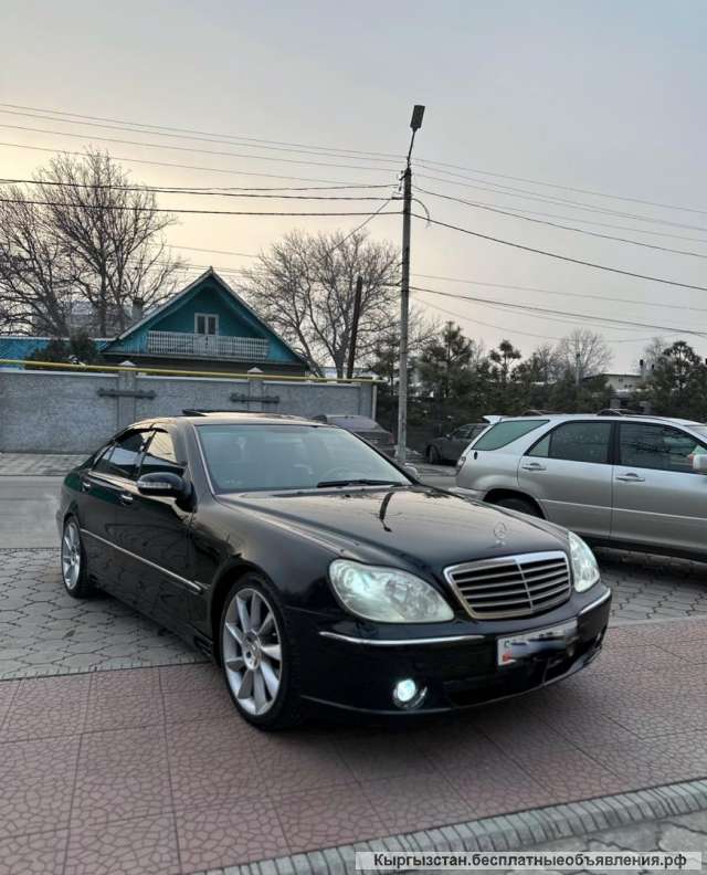 Mercedes-Benz W-220, S 500. Рестайлинг, 10 900 $