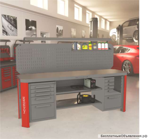 Тележка инструментальная KronVuz TBV 810 в гараж