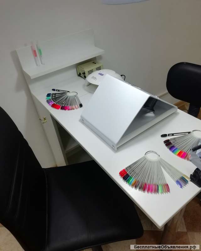 Аренда места мастерам маникюра и парикмахерам