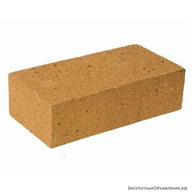 Кирпич огнеупорный ШБ-96 Боровичи полнотелый 600х230х90 мм М200 желтый 1NF