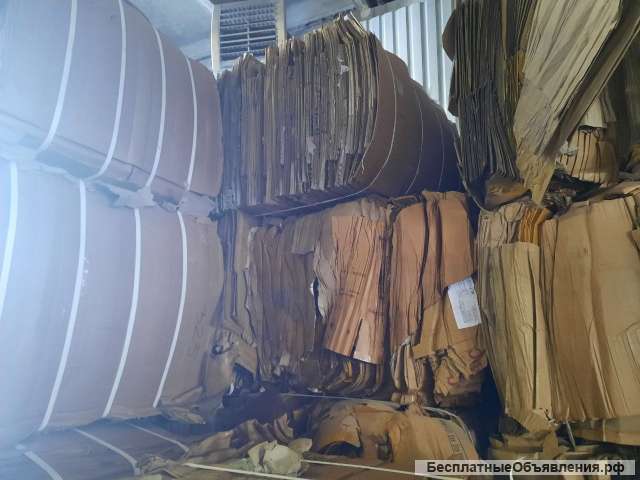 Куплю картон, макулатуру, вторсырье