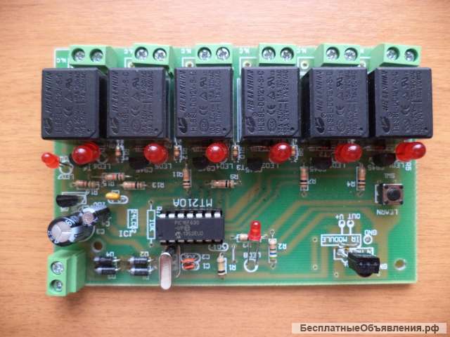 Реле с ИК ДУ - электронный набор