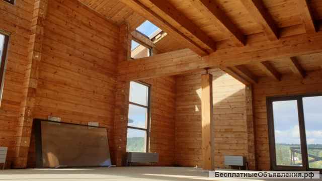 Элитный коттедж на берегу реки в д. Раубичи.