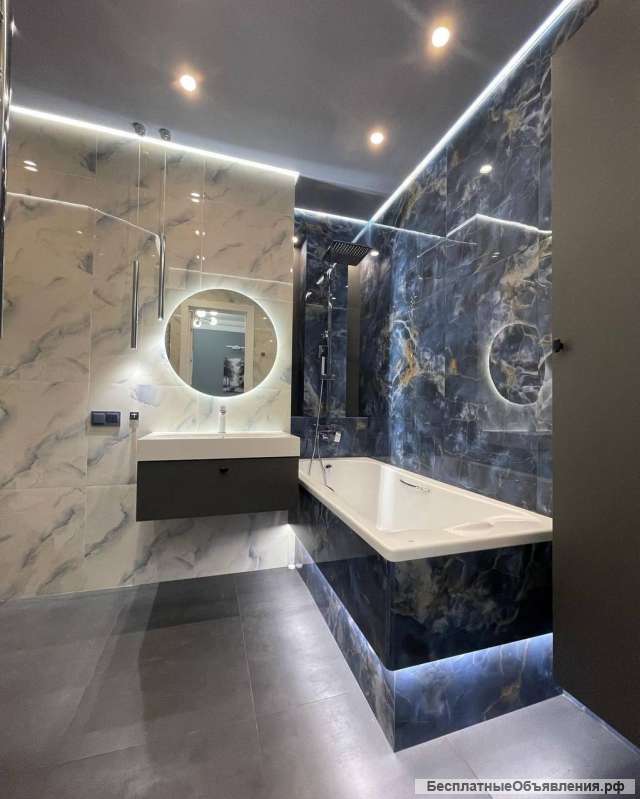 Ремонт и отделка квартир под ключ от 4 500 руб./м2