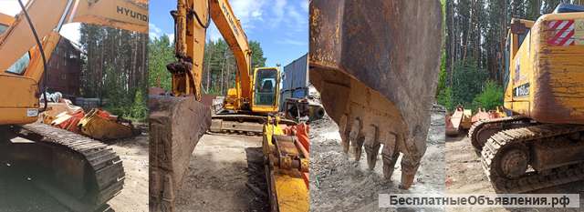 Бу гусеничный экскаватор Hyundai R 160LC-7