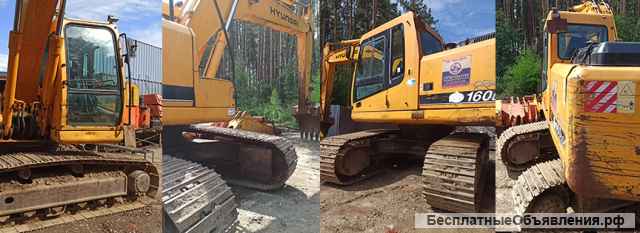 Бу гусеничный экскаватор Hyundai R 160LC-7