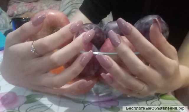 Маникюр и шилак на дому у мастера