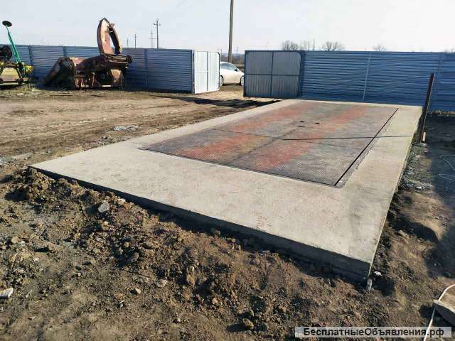 Автомобильные весы АСП 40 тонн 8 метров в приямок