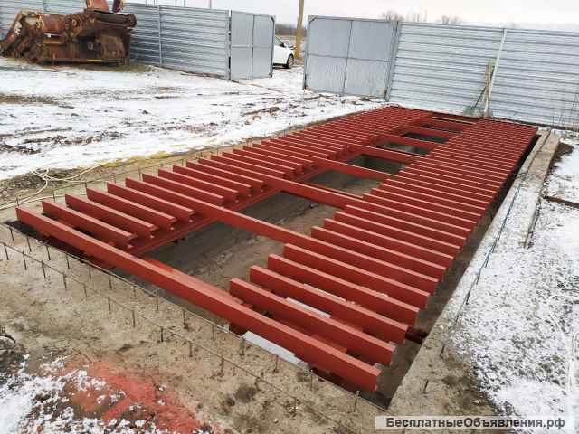 Автомобильные весы АСП 40 тонн 8 метров в приямок