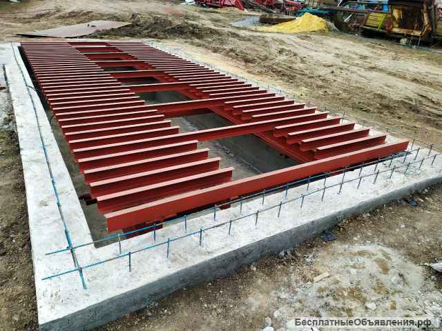 Автомобильные весы АСП 40 тонн 8 метров в приямок