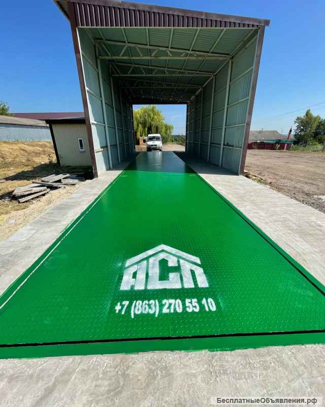 Автомобильные весы АСП 80 тонн 18 метров в приямок