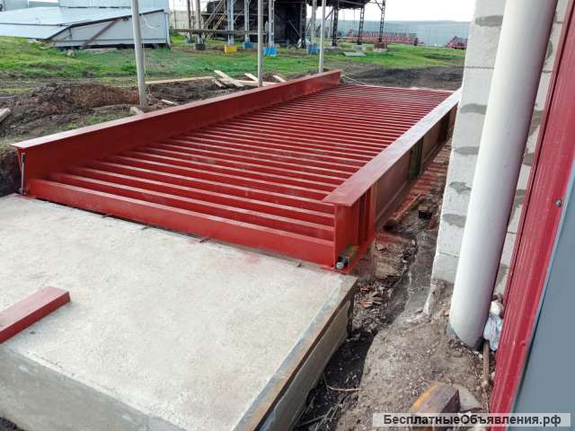 Автомобильные весы АСП 40 тонн 8 метров на поверхности