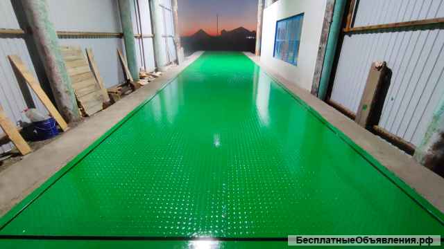 Автомобильные весы АСП 100 тонн 24 метра на поверхности