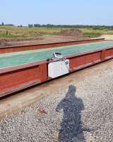 Автомобильные весы АСП 120 тонн 24 метра на поверхности